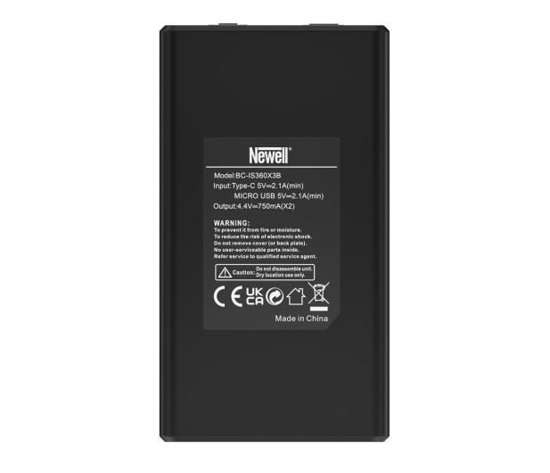 Newell SDC-USB do akumulatorów Insta360 X3 - 1185030 - zdjęcie 2
